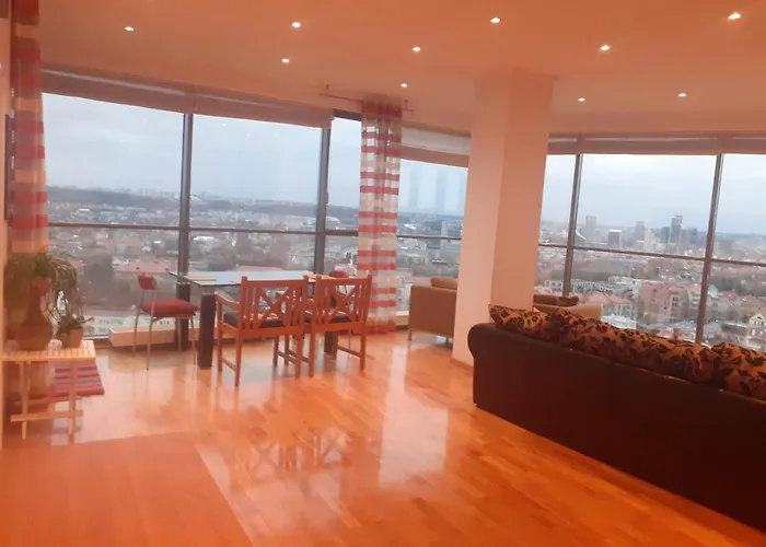 Luxury Apartment In Skyscraper